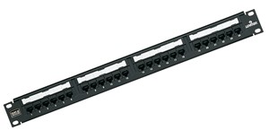 Leviton 69586-U24 Cat6 24 port eXtreme 6+ Universal Patch Panel