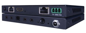 4K 70M HDMI Extender with RS232 Extension, HDBaseT PoC, EVBMS-M107