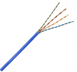 Superior Essex CAT6 Cable CMR (0.21 dia.) Blue Jacket